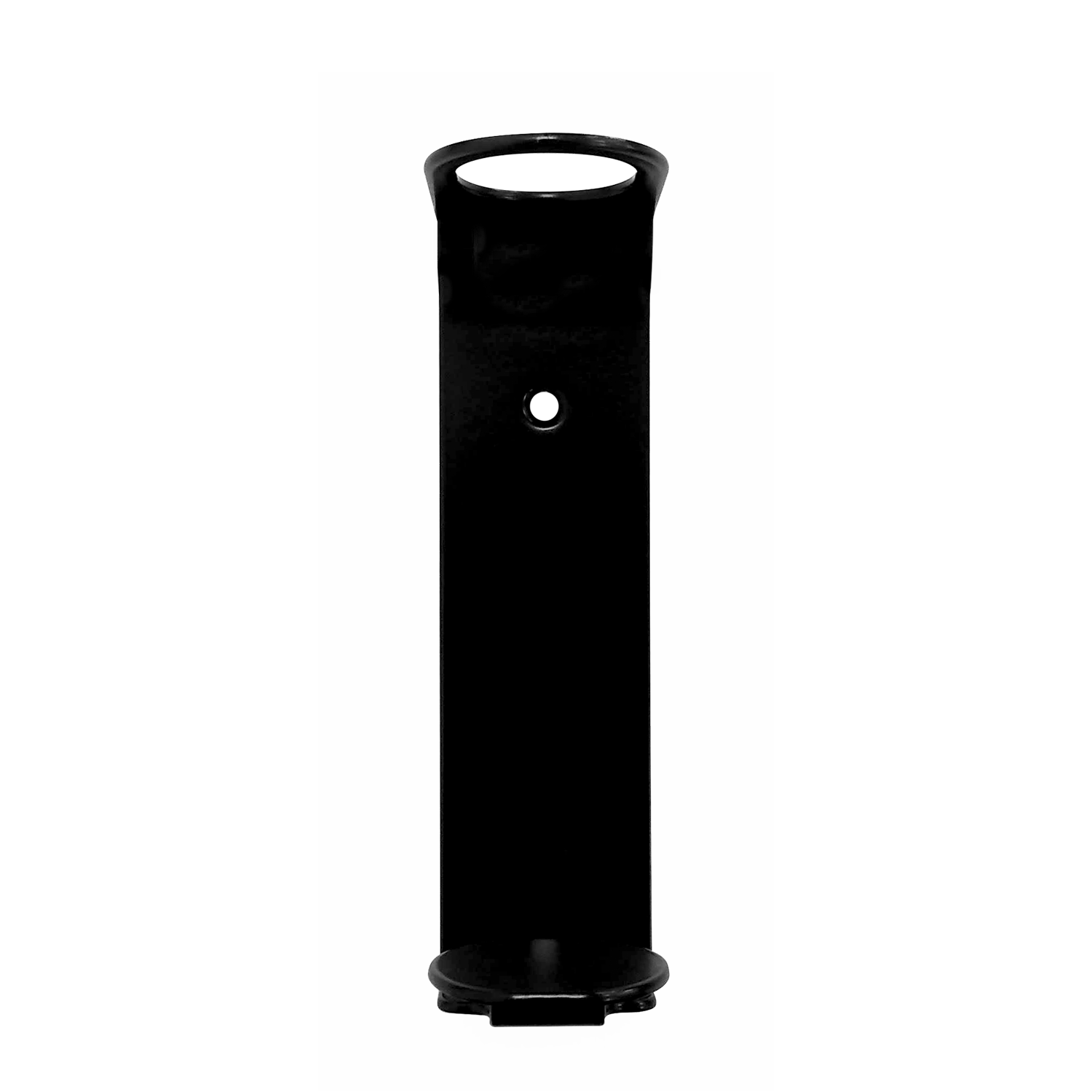 Zwarte enkele metalen houder voor 310ml fles - 1 stuks