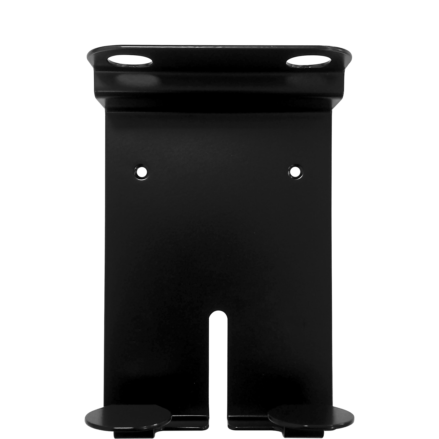 Zwarte dubbele metalen houder voor 475ml fles - 1 stuks
