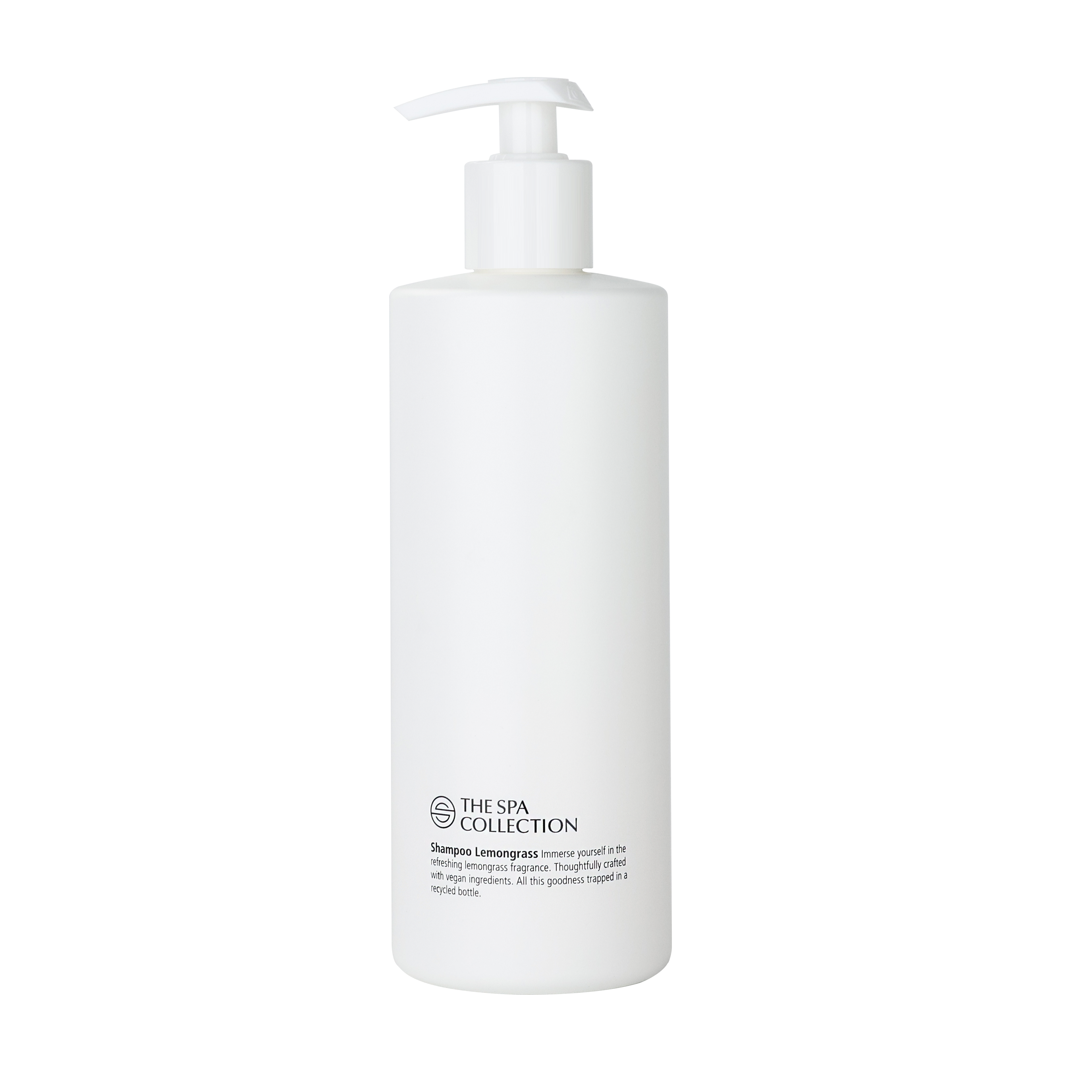 Shampoo 380 ml – The Spa Collection Lemongrass – Onzichtbare dispenser