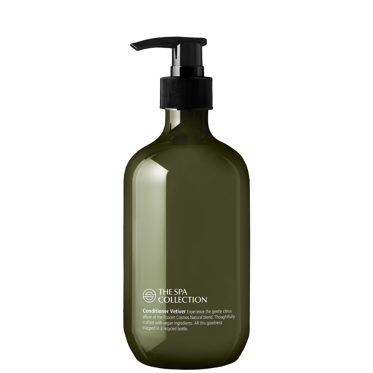 Conditioner in 475ml gerecyclede fles | The Spa Collection Vetiver | Ecocert Cosmos Natural | Green Key goedgekeurd