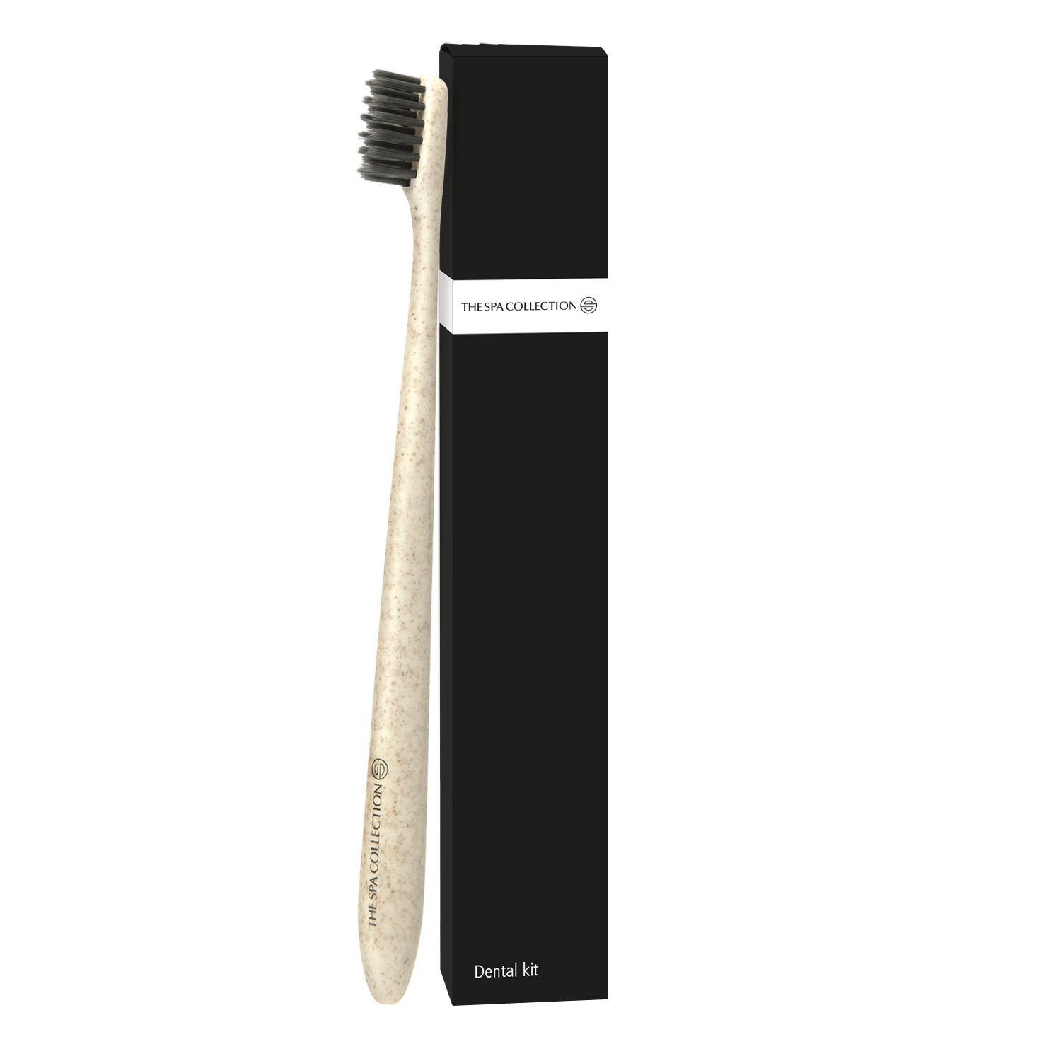 Tandverzorgingsset in zwarte papieren doos - The Spa Collection