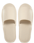 Eco badslipper open teen - Verpakt in papieren band (Doos van 100 stuks)