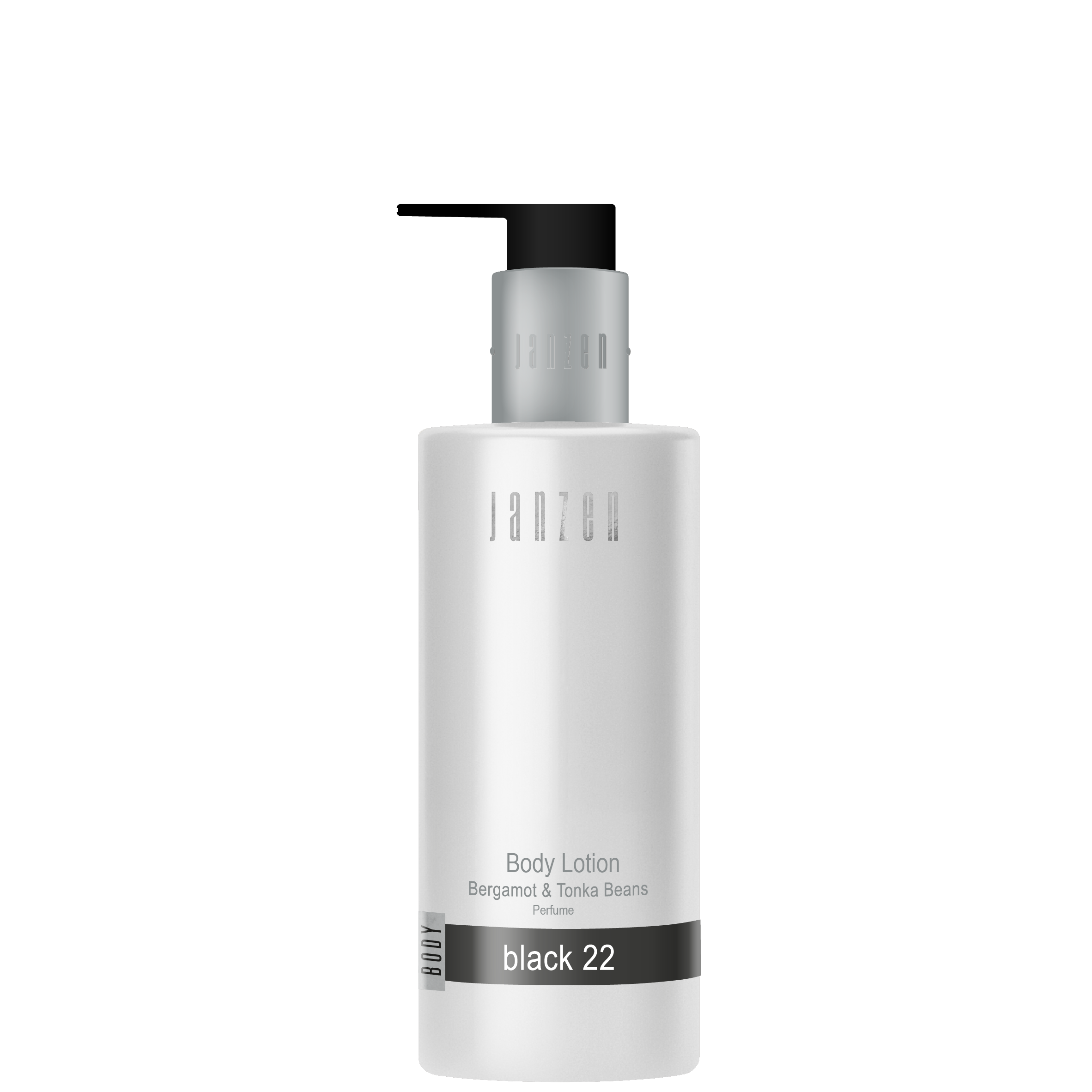 Bodylotion 300 ml gerecyclede fles | Janzen Black 22 | 30 stuks