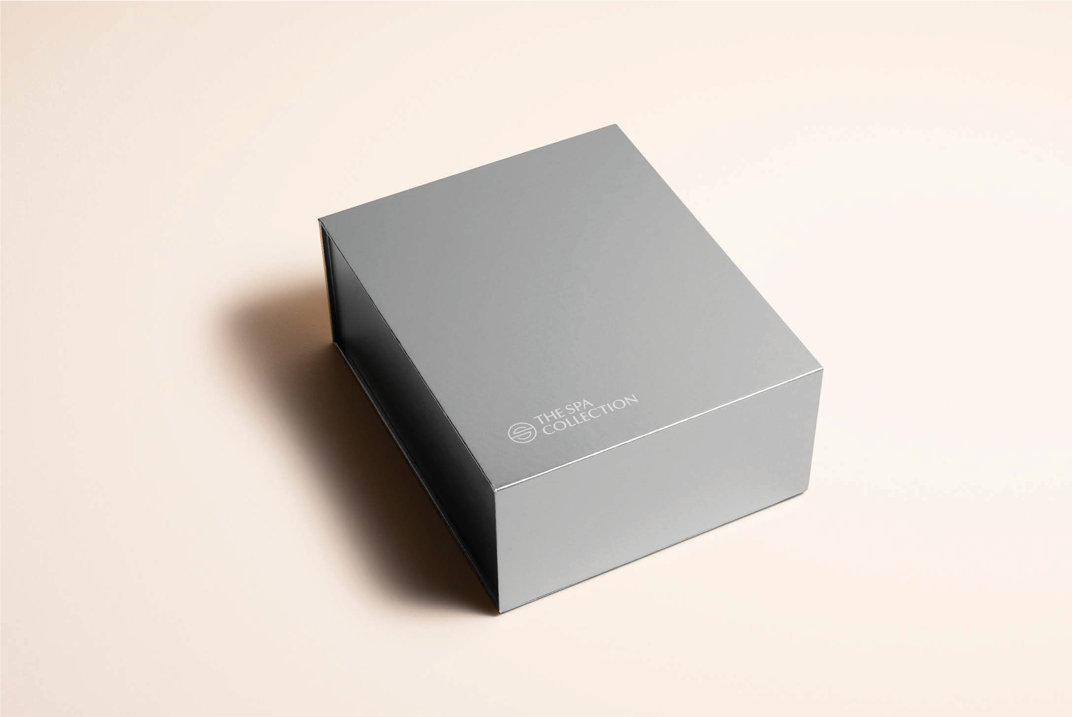 Luxe zilveren geschenkdoos | Handzeep & bodylotion 475 ml | The Spa Collection Gum Tree