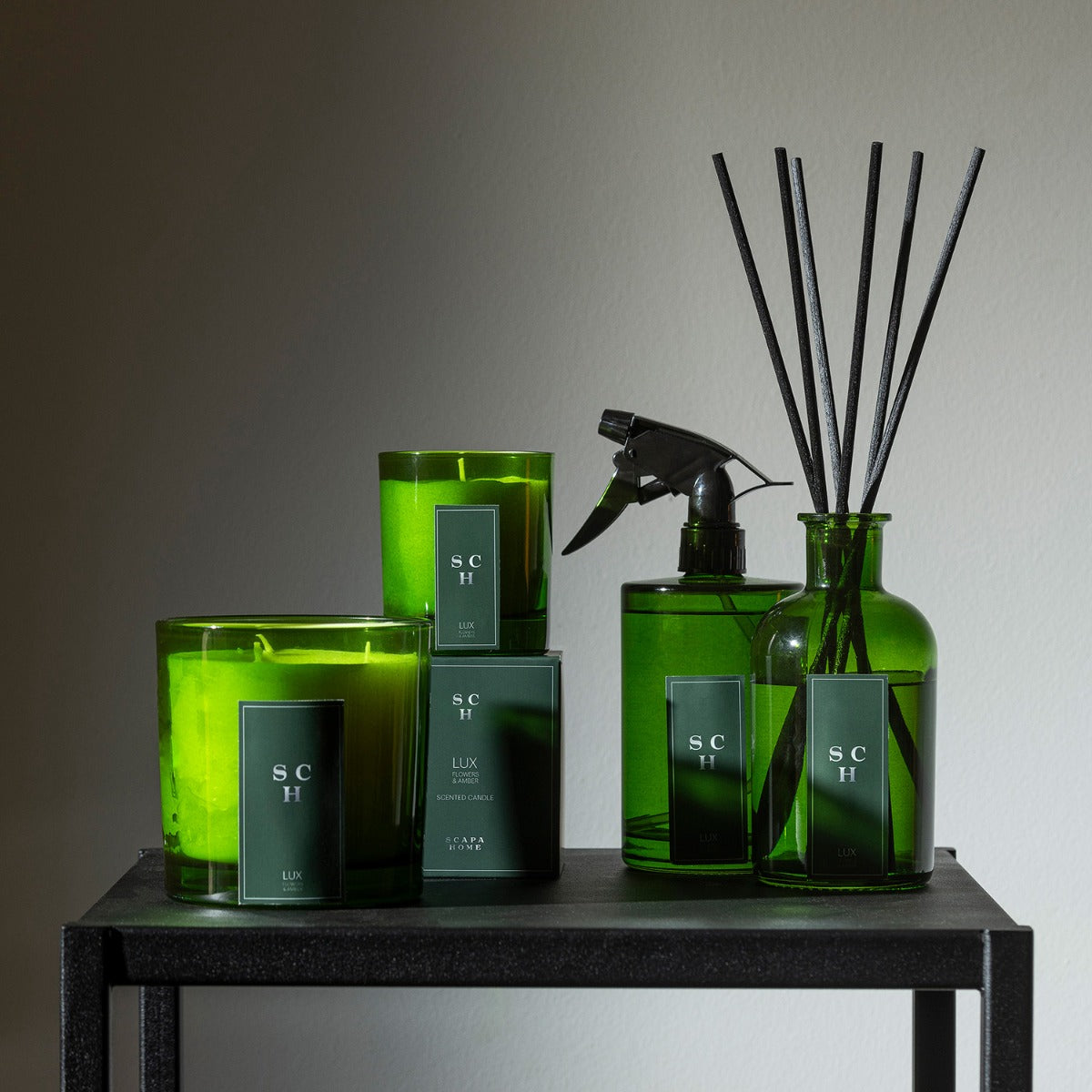 Roomspray 500ml glas - Bloemen & Amber - Scapa Home LUX