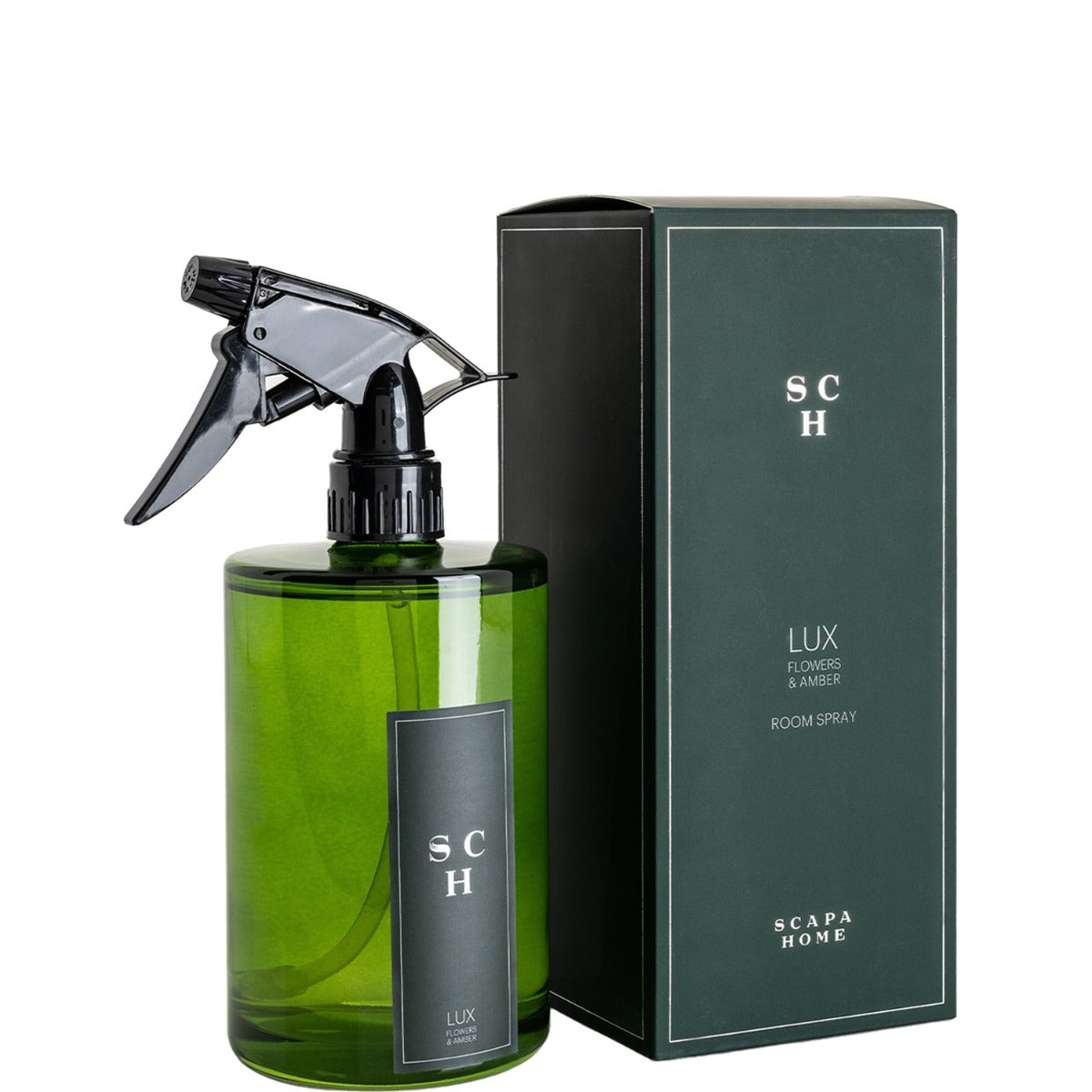 Roomspray 500ml glas - Bloemen & Amber - Scapa Home LUX