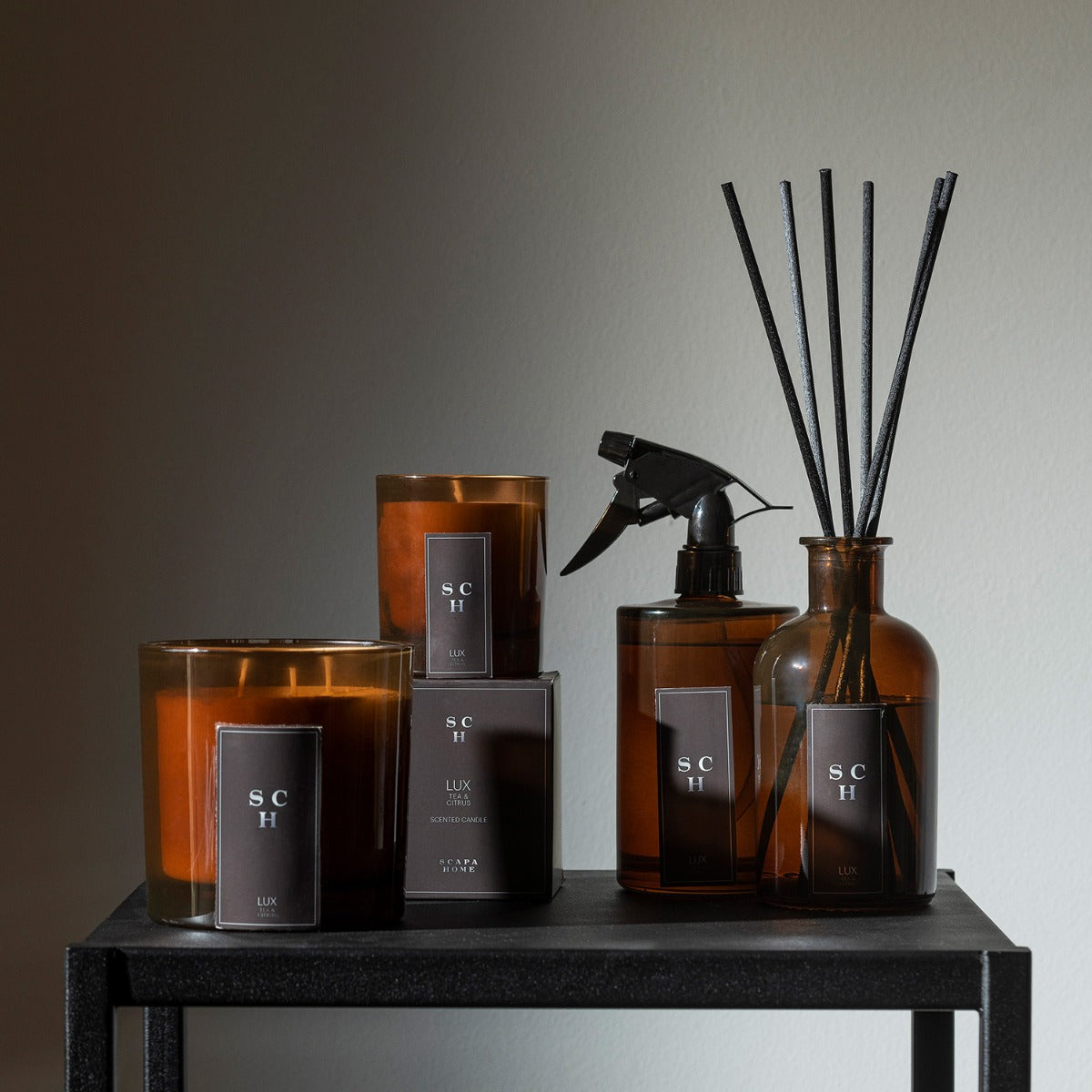 Roomspray 500ml glas - Thee & Citrus - Scapa Home LUX