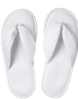 Witte teenslipper