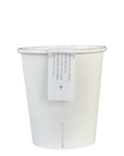 Kraft paper cup white - Single packed - Plastic free (576x)