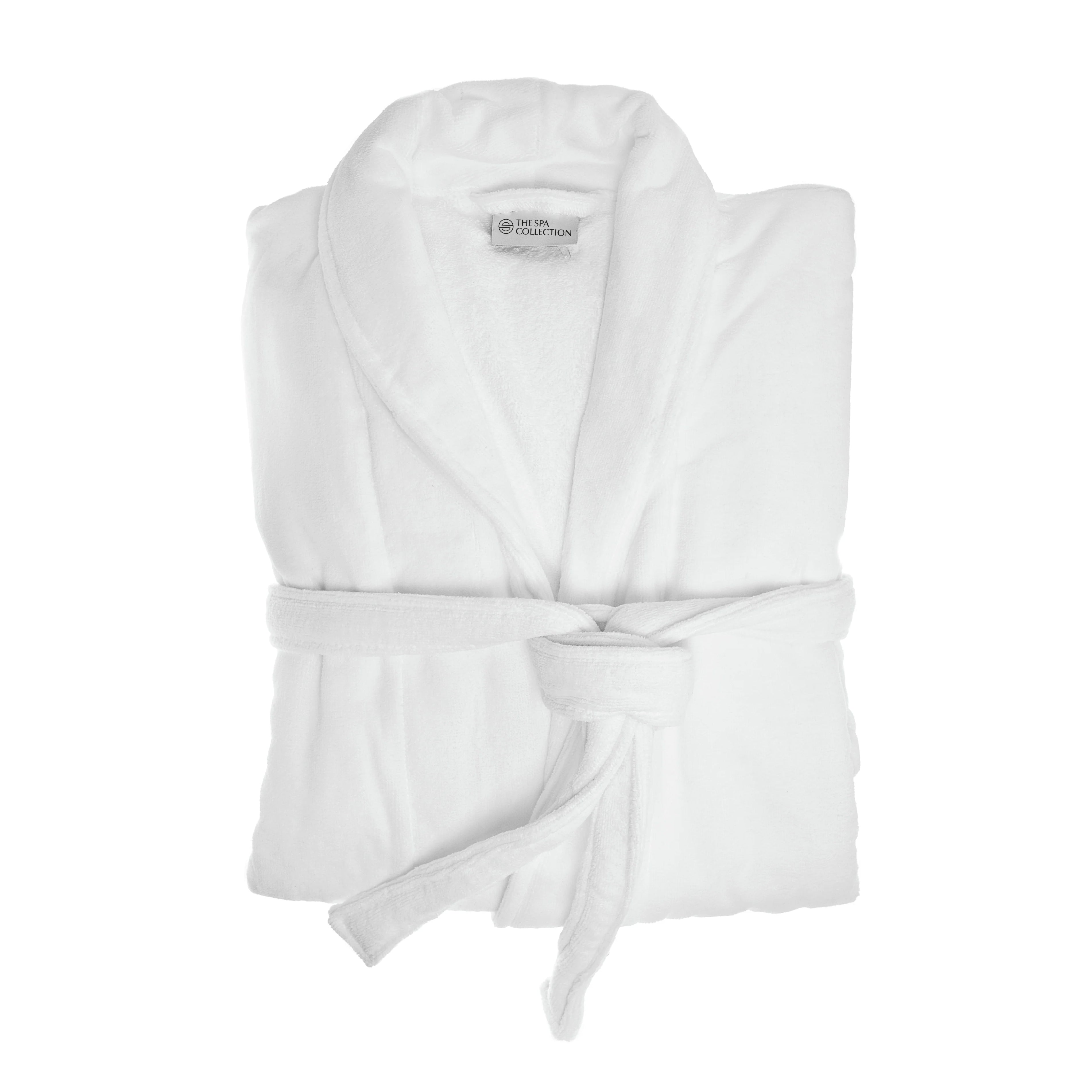 Witte badjas XL - Velours