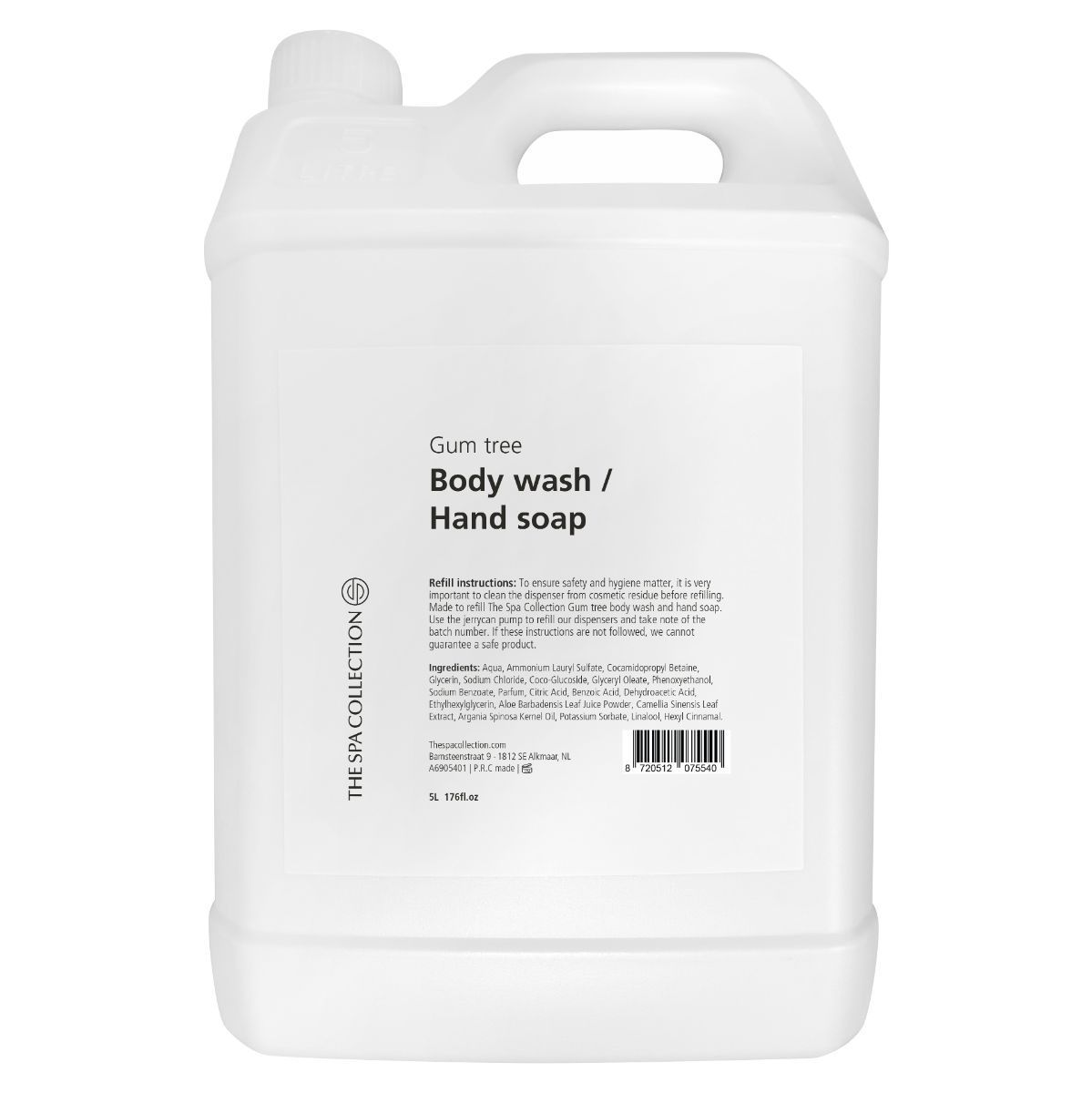 Eucalyptus body wash/handzeep - 5 liter jerrycan