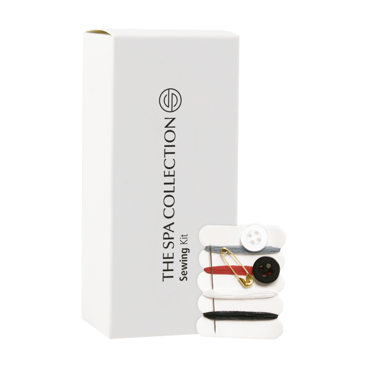 Naaikit in witte papieren doos - The Spa Collection