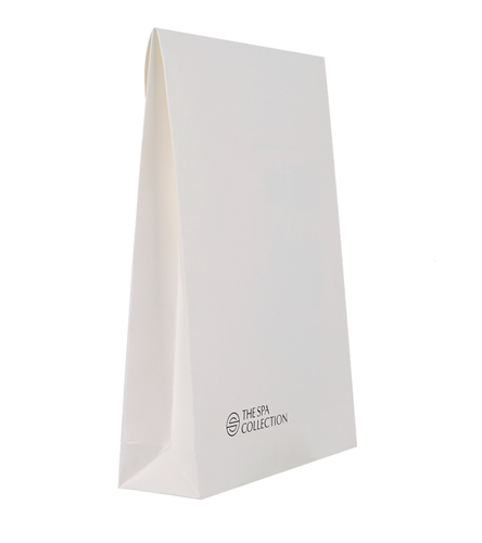 Witte papieren geschenkzak - The Spa Collection