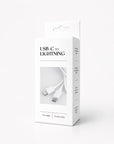 USB-C naar lightning-kabel | White label (Doos met 25 stuks)